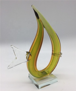 Colorful Decorative Handmade Blown Glass Craft