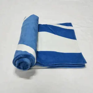 100% Cotton Terry Cut Velour Beach Changing Towel Price Kg