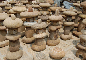 Tuindecoratie Japanse Rivier Steen Lantaarn <span class=keywords><strong>Lamp</strong></span> - Product Image 6