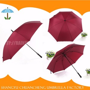 Belle Pas Cher 27' * 24 K <span class=keywords><strong>Parapluie</strong></span> Droit Vent Disjoncteur Avec Plaid Tissu Et Manche En Bois - Product Image 3