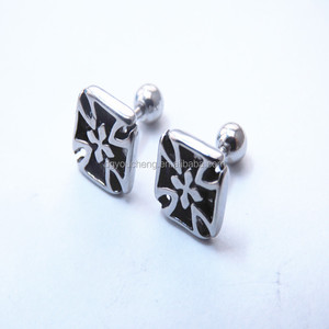 <span class=keywords><strong>Cicuta</strong></span> unisex hombres punk pendientes fresco círculo aro - Product Image 3
