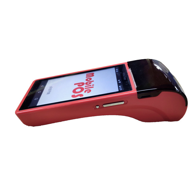 Android 13 OS Mobile Pos Terminal 1D&2D Barcode Scanner and Built-in 58mm Thermal Receipt Printer in Pos System
