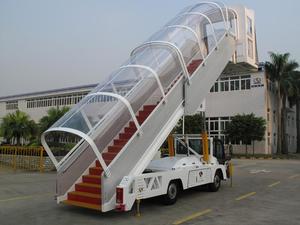 Escalera <span class=keywords><strong>de</strong></span> aire autopropulsada para coche <span class=keywords><strong>de</strong></span> <span class=keywords><strong>pasajeros</strong></span>, 2ª mano y eléctrica, 4,4-5,8 m, escalera <span class=keywords><strong>de</strong></span> embarque <span class=keywords><strong>de</strong></span> <span class=keywords><strong>avión</strong></span> con dosel - Product Image 4