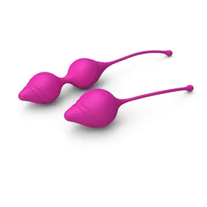 Bolas de Ejercicio Vaginal WINYI, Dispositivos de Control de Vejiga de Silicona Bicolor, Bolas Ben Wa para Ejercicios de <span class=keywords><strong>Kegel</strong></span> para Mujeres - Product Image 1