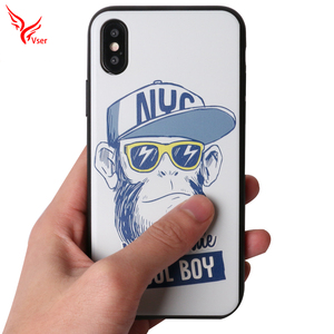 Motif Couverture de Téléphone PC <span class=keywords><strong>TPU</strong></span> <span class=keywords><strong>3d</strong></span> uv <span class=keywords><strong>impression</strong></span> cas de téléphone portable pour l'iphone 10 cas - Product Image 2