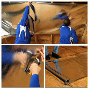 aislamiento térmico <span class=keywords><strong>del</strong></span> <span class=keywords><strong>techo</strong></span> <span class=keywords><strong>del</strong></span> panel de aislamiento de papel de aluminio - Product Image 1