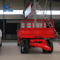 Madagascar Type Complet 20 Tonnes 30Tonsl Camion Remorque Agricole Avec la Barre D'attelage de Platine pour tracteur agricole