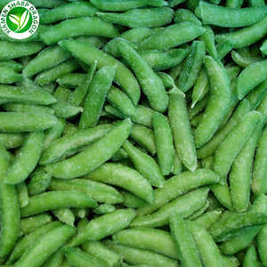 Gousses de pois plates chinoises congelées Treillis Sucre frais et sucré Snap Field Ann Fruit croustillant Culture d'OGM Blanchiment comestible - Product Image 3