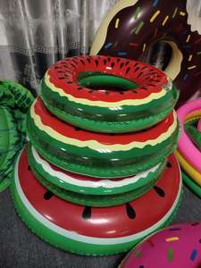 Nuevo Diseño de Flotador Inflable en Forma de <span class=keywords><strong>Donut</strong></span>, Anillo de Natación con Diseño de Fruta Naranja - Product Image 5
