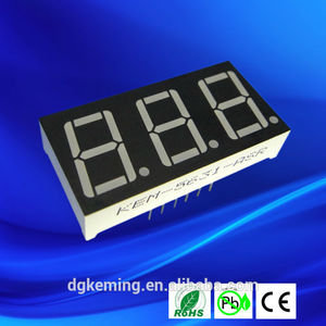 azul ultra led módulo 5361as <span class=keywords><strong>7</strong></span> segmento de pantalla led de dígitos de <span class=keywords><strong>triple</strong></span> - Product Image 1