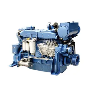 Оригинальный 350hp weichai wd12 дизельный двигатель WD12C350-18 для морской лодки