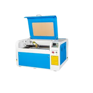 Cortador a laser de alta precisão, 4060 cnc diy, hobby 40w 50w 60w 600*400mm co2 m2, máquina de corte de gravura, preço para papel de madeira