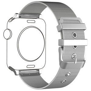 De Metal de acero inoxidable milanés lazo reloj <span class=keywords><strong>correa</strong></span> de reloj <span class=keywords><strong>Apple</strong></span> <span class=keywords><strong>Watch</strong></span> banda 42mm 38mm - Product Image 2