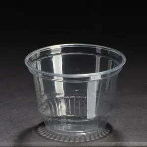 10 tasses à Dessert jetables en plastique, écologique sans Bpa de haute qualité Transparent pour Dessert, tasse de yaourt, Cocktail