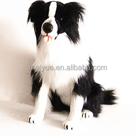 Peluches de gran tamaño, alta calidad, perro Collie