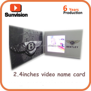 Khuyến Mại Quà Tặng 2.4Inch TFT LCD Màn Hình <span class=keywords><strong>Video</strong></span> Thẻ Kinh Doanh <span class=keywords><strong>Mini</strong></span> Thiệp Chúc Mừng <span class=keywords><strong>Video</strong></span> Tên Thẻ Kỹ Thuật Số <span class=keywords><strong>Video</strong></span> Brochure - Product Image 2