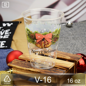 ถ้วยพลาสติกสีขาว9ออนซ์10ออนซ์12ออนซ์16ออนซ์20ออนซ์24ออนซ์สีขาวเป็นมิตรต่อสิ่งแวดล้อมฝาปิดเครื่องดื่มไวน์กาแฟไอศครีมใช้งานปาร์ตี้ - Product Image 3