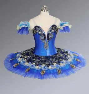 Royal Blue Performance Adult Classic Ballet TUTU/Professional Tutus Skirts Girls Ballet Tutu Dresses Ballet Performance Tutu