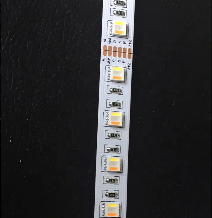 5050 rgb cct 5 в 1 RGB + CCT Светодиодная лента 5050 60led/метр 12v 24 вольт постоянного тока гибкая лента 5 в 1 LED Светодиодная лента с usb-питанием