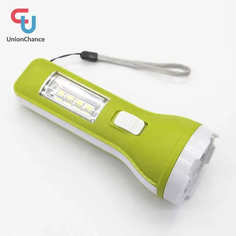 Lampe de poche LED Portable, Portable, avec batterie, torche pour recherche ménagère avec bande, lumens