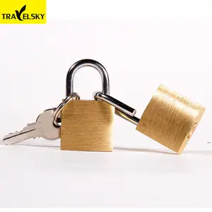 Combination Lock Travelsky Hot Selling Copper Material Luggage Combination Lock Travel Brass Lock With Key