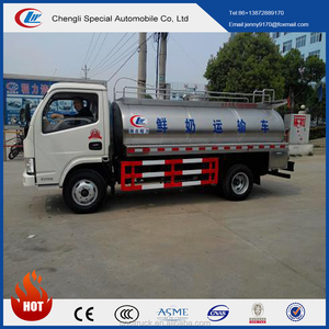 5m3 95HP DongFeng mini camión <span class=keywords><strong>cisterna</strong></span> de transporte de <span class=keywords><strong>leche</strong></span> para la venta - Product Image 3