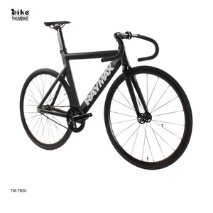 Fixação de bicicleta de velocidade única, hi-ten, aço preto, 700c, engrenagem fixa de bicicleta