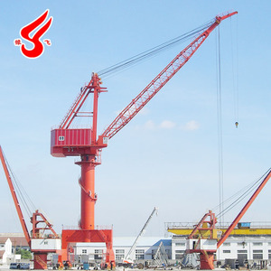 Grúa de Puerto móvil tipo MQC2030, 40 toneladas, 50 toneladas, grúa de carga única, portal de giro, grúa Jib 20T-30M - Product Image 4