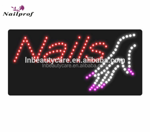 Nails Spa Pedicure Salone di Bellezza LED Segno/Nail Salon LED Segno Aperto Nailprof - Product Image 1