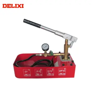 DELIXI Test cihazları DLX-ZD50 sıhhi tesisat aracı kiti basınç Test cihazları 50bar hidrostatik basınç Test makinesi