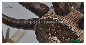 Decoracion de interiores ramas iluminación colgante de cuerno de venado for restaurants - Product Image 2
