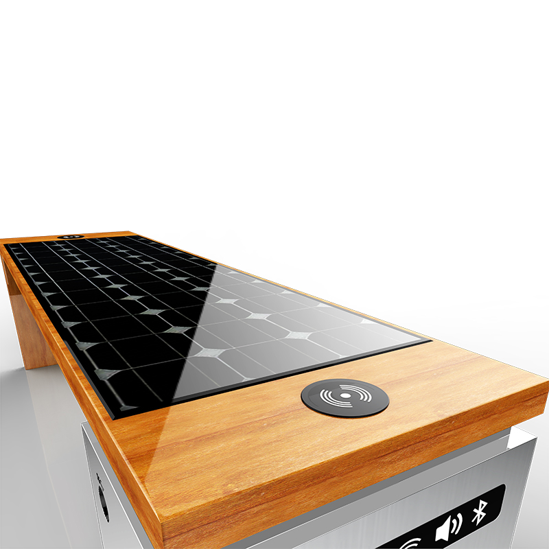 Беспроводная умная скамейка-стул с Wi-Fi для бассейна с солнечной зарядкой