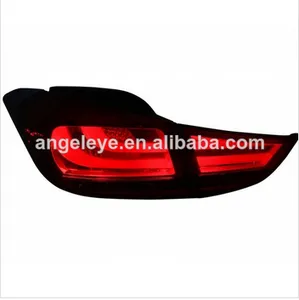 Para HYUNDAI ELANTRA AVANTE 2011-2013 TRASEIRO LAMPHY094-B8RE4-2V RED CLEAR