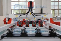 Routeur CNC à vis à billes 380 V/3 phases à prix réduit pour usages multiples