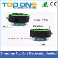 Meilleure vente prix d'usine CE ROHS FCC approuvé sport extérieur bluetooth étanche sans fil mini haut-parleur