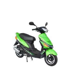 Лучшие продажи с воздушным охлаждением 4-тактный бензиновый скутер 50cc мопед гоночный GPS для мотоцикла