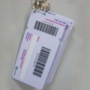 Móc Chìa Khóa Nhựa Thẻ Mã Vạch Kết Hợp Thẻ Keychain - Product Image 2