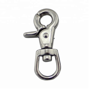 65mm không gỉ SS316 kích hoạt xoay kích hoạt Snap móc tôm hùm Claw Clasp gian lận phần cứng - Product Image 1