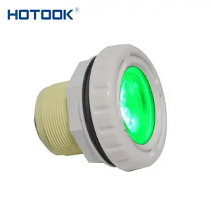 HOTOOK China Supplier Small Size Underwater Light 12V IP68 Multi Color Recessed Pool LED Lights For Liner Pool