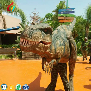Thổi Lên Công Viên Kỷ Jura Kích Thước Cuộc Sống Khủng Long Trang Phục Con Rối Với Âm Thanh - Product Image 3