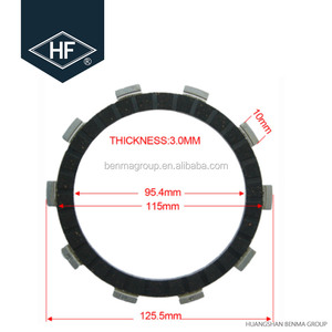 Disco de Embrague Seco HF BM para Yamaha DT125, Disco de Embrague para Motocicleta - Product Image 4