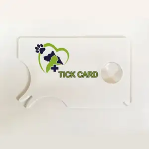 Credit Card Size Tick Removal Tool removes ticks easily tick remover card