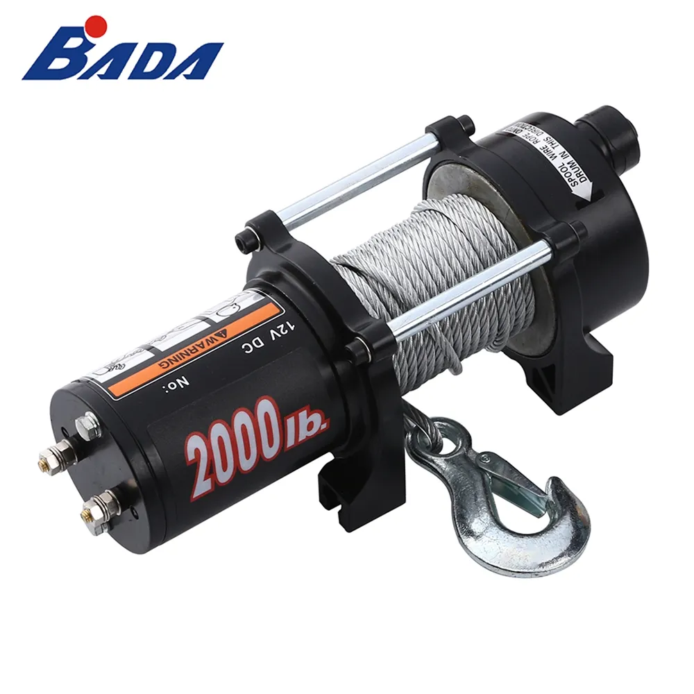 BADA — treuil électrique 20 kg, câble métallique synthétique de 12V/24V, pour automobile, livraison