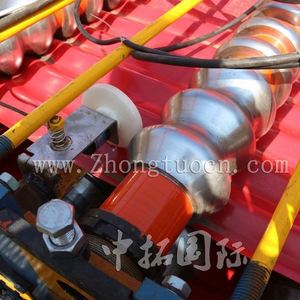 Sac metal çatı çift katmanlı rulo şekillendirme makinesi - Product Image 6