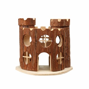 Cage en bois chats en forme de <span class=keywords><strong>hamster</strong></span>, cochon d'inde, lapin dissimilé, petit animal, aire de jeu - Product Image 5