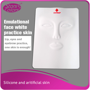 3 <span class=keywords><strong>D</strong></span> con Toda La Cara Tatuaje Práctica Piel/piel La Práctica Del Maquillaje Permanente - Product Image 1
