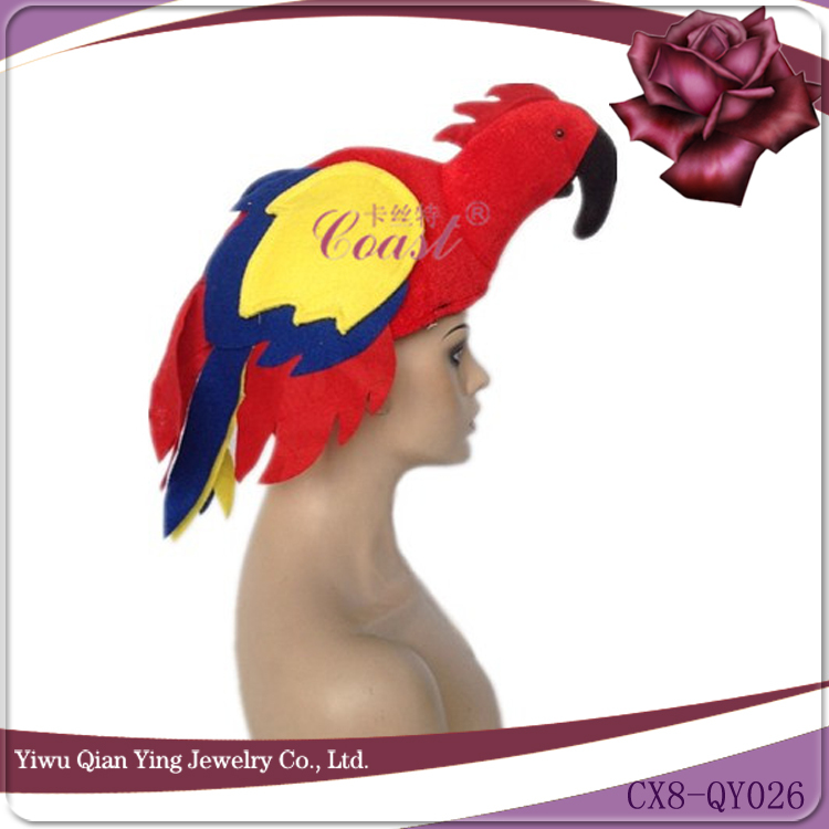 Дешевые забавные шляпы в форме попугаев