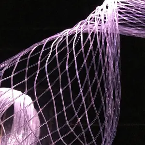 Led outdoor decoration waterproof cold light fiber optic net