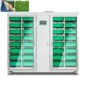 Large Green Alfalfa Growing Hydroponic Fodder System