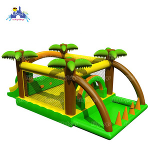 Lilytoysinflatable Melompat Bouncer Rumah Inflatable Combo Bouncer, Inflatable Melompat Permainan